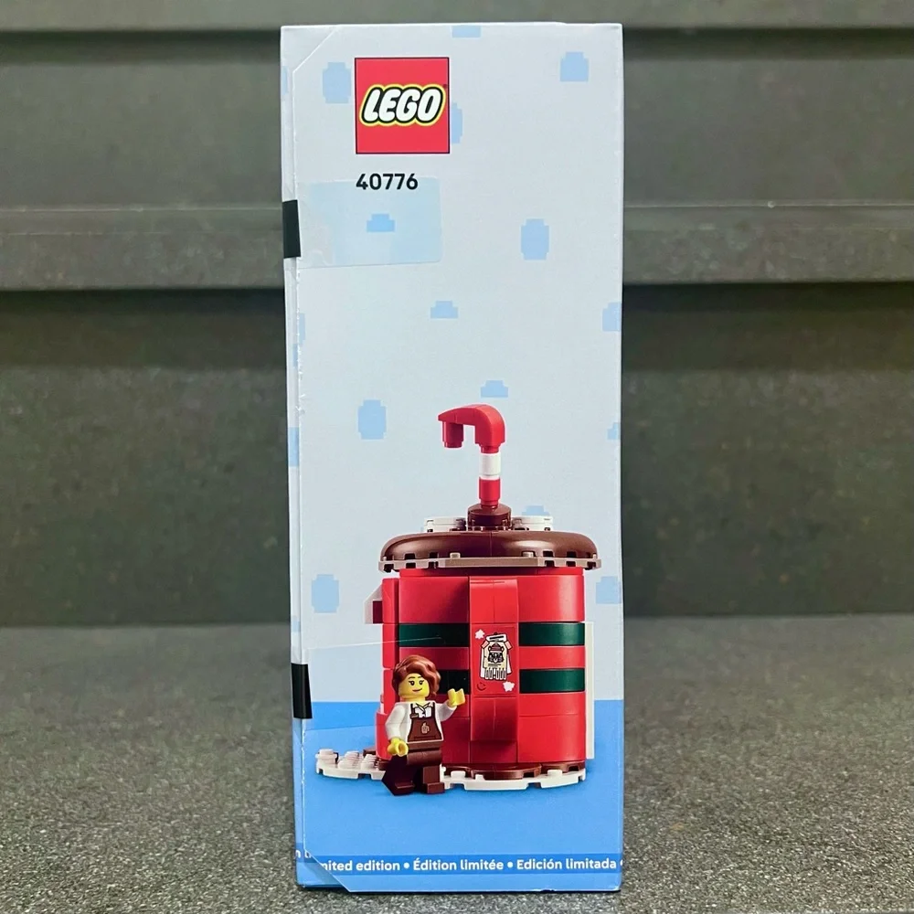 LEGO ‘Limited Edition’ Holidays Hot Chocolate Stand 40776 Christmas-256 Pcs.,NIB